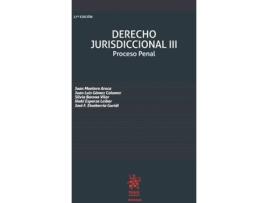 Livro Derecho Jurisdiccional Iii de Juan Montero Aroca (Espanhol)