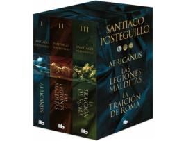 Livro Trilogía Africanus (Edición Pack Con: El Hijo Del Consul , Las Legiones Malditas , La Traición De Roma) de Santiago Posteguillo (Espanhol)