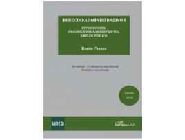 Livro Derecho Administrativo I de José Ramón Parada Vázquez (Espanhol)   