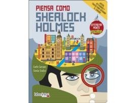 Livro Piensa Como Sherlock Holmes de Carlo Carzan (Espanhol)