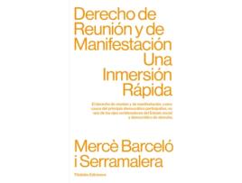 Livro Derecho De Reunión Y De Manifestación de Mercè Barceló I Serramalera (Espanhol)