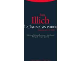 Livro La Iglesia Sin Poder de Iván Illich (Espanhol)