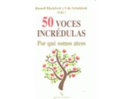 Livro 50 Voces Incredulas de Rusell Blackford (Espanhol)