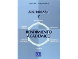 Livro Aprendizaje Y Rendimiento Academico de Juan Luis Castejon (Espanhol)