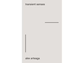 Livro Transient Senses de Alex Arteaga (Espanhol)