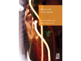 Livro ¿Què Es Real? de Giorgio Agambem (Español)   