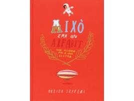 Livro Això Era Un Alfabet de Oliver Jeffers (Catalão)
