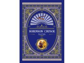 Livro Robinson Crusoe de Daniel Defoe (Espanhol)