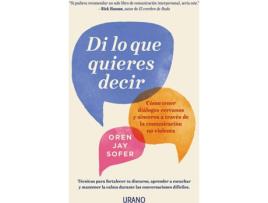 Livro Di Lo Que Quieres Decir de Oren Jay Sofer (Espanhol)