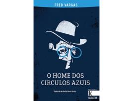 Livro O Home Dos Círculos Azuis de Fred Vargas (Galego)