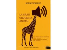 Livro La Gran Orquesta Animal de Bernie Krause (Espanhol)