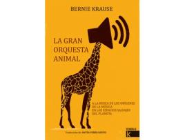 Livro La Gran Orquesta Animal de Bernie Krause (Espanhol)