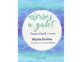 Livro Versos A Galet de Nuria Freixa (Catalão)