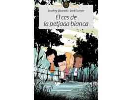 Livro El Cas De La Petjada Blanca de Josefina Llaurado (Catalão)