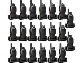 H777 Talkie Walkie, Base De Carregamento, Tipo C, Alarme De Emergência, Vox, Talkie Walkie Recarregável Para Escolas, Fábricas Retevis (20 Peças)