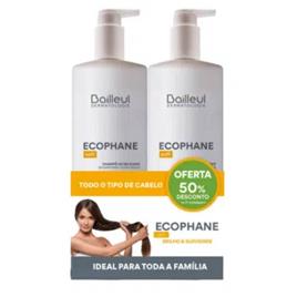 Ecophane Soft Shampoo Ultra Suave 2x500ml Preço Especial