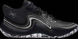 Tênis de basquete Under Armour UA Spawn 6 Mid-BLK