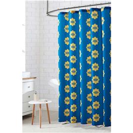 Devplus Decoração Fallout Shower Curtain Vault Tec