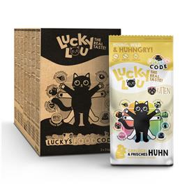 Lucky Lou Kitten Aves e Frango - 9 kg