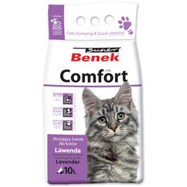 Super Benek Comfort Lavender areia para gatos - Pack económico: 2 x 10 L