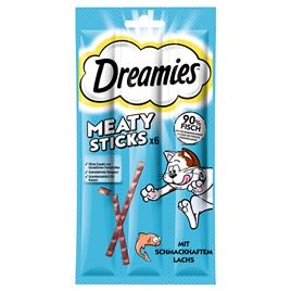 Dreamies Sticks de carne - Salmão (6 x 5 g)
