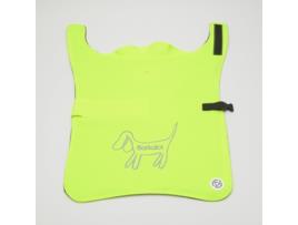Casaco para Cachorro BARKALOT Tecido Reciclado Hi-Vis Amarelo S