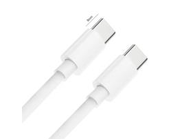 Cabo Usb-C Pd Universal Carga Super Rápida Conectores CP Branco