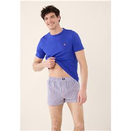 Pijama curto, calções às riscas, Le Slip Francais