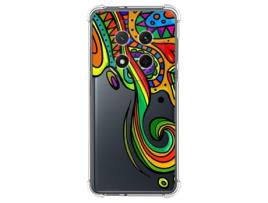 Capa Design Coloridos Para Honor Magic 7 Lite 5g Tumundosmartphone Anti-choque Multicor