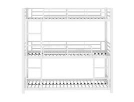 Beliche Triplo Uytie Ferro Metal Branco (90x200x191)