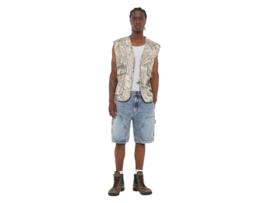 Jeans Unissexo Guess Originals Di Algodão Azul (28)