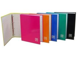 Caderno de exercícios de uma cor A4 e bloco multicolor Blasetti