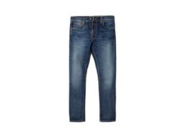 Calças de Homme NUDIE JEANS Lean Dean Ganga Azul (32x30)