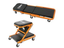 Lezanka Warsztatowa Tapicerowana Skladana / Taboret 3002 Beta