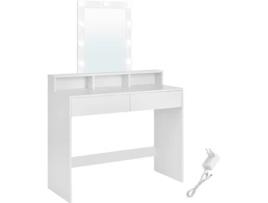 Toucador de Maquiagem com Iluminação Ajustável e Amplo Armazenamento PRICENET