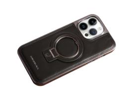 Suporte Casa Galvanizado Inch Para Iphone 12 Pro Max Rmbmax Pele Sintética Magnética Preto