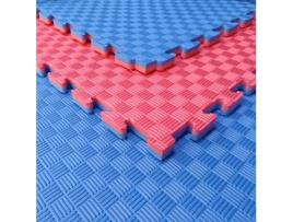 Pacote Tatami Puzzle Eva 12/1 X 1 X 40mm Pavimentos Arquiservi (vermelho Azul)