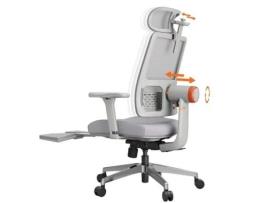 Cadeira Ergonômica Newtral Magich Bpro Com Apoio Para Os Pés, Encosto De Cabeça Com Encosto Automático, Suporte Adaptativo Para A Região Lombar