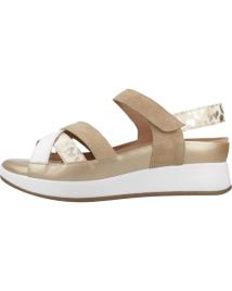 Sandálias de Mulher PIESANTO SANDALIAS MUJER MODELO 250424P COLOR ORO BLANCO