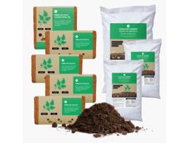 Pacote De Substrato Para Jardins Urbanos 125 - 160 Litros Planeta Huerto