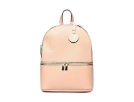 Mochila De Mulher Carla Ferreri Cf Cipria Pele