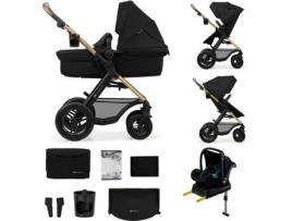 Carrinho de Bebé Multifunções KINDERKRAFT Moov 2 Air 4 em 1 (Preto)