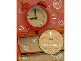Livro Matemáticas 1. Da Editorial Anaya De José Colera Jiménez, Ignacio Gaztelu Albero Et Al. (espanhol)