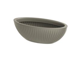 Pote Oval Latia 58x24x20 Mocca Prosperplast