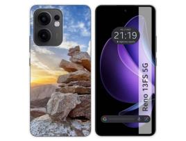 Capa Sunset Design Para Oppo Reno 13fs 4g / 13 Fs 5g Tumundosmartphone Multicor