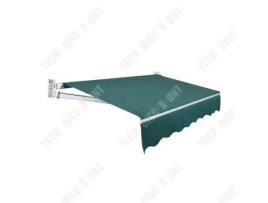 Toldo Td 2x1.5m, Toldo Manual, Toldo De Varanda, Terraço Com Manivela Manual Para Varanda De Pátio Magasi Innovtec