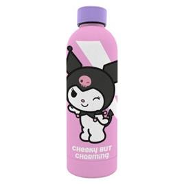 Garrafa de aço inoxidável Kuromi Hello Kitty 800ml