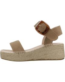 Sandálias de Mulher MACARENA ALPARGATAS MUJER MODELO ANISA12 COLOR MARRON CLARO TOPO