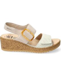 Sandálias de Mulher MOBILS SANDALIA NASMA BLANCO ROTO VARIOS COLORES