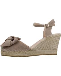 Sandálias de Mulher MACARENA ALPARGATAS MUJER MODELO DENIS13 COLOR MARRON CLARO TOPO